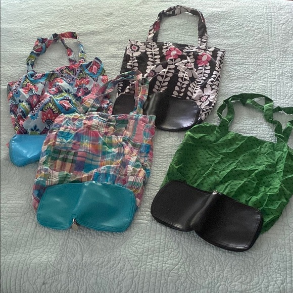 Collapsible Tote Bag Set of 4 - Picture 1 of 5
